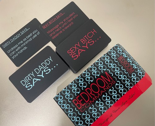 Bedroom commands card - bedroom, game